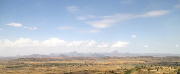 Adwa Mountains, from Abba Pentalewon monastery